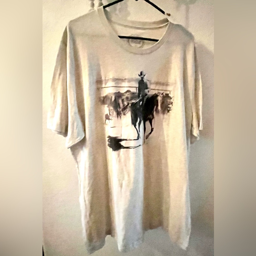 Sterling Kreek- NEW
Men's Graphic Cowboy T-Shirt - beige